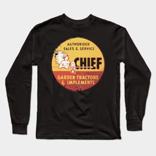 Chief Garden Tractors Long Sleeve T-Shirt